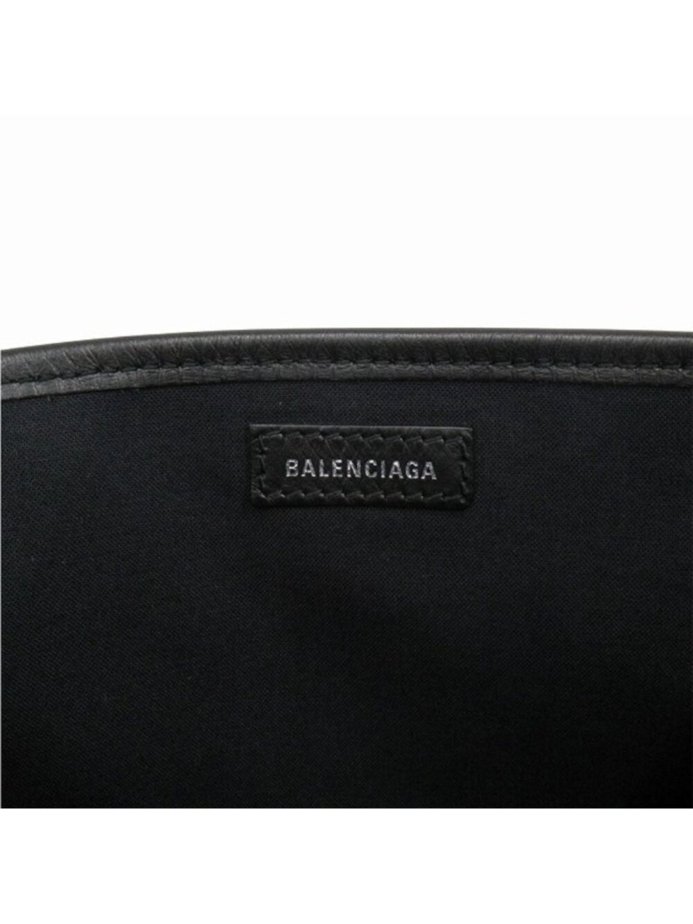 ★SOLD★ Balenciaga Cabas XS 2-Way Shoulder Hand Bag Canvas Leather Logo Natural - Picture 9 of 9